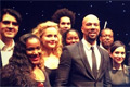 With Common and String Candy after filming the NBC Dateline Special: Countdown to the Golden Globes, performing with John Legend