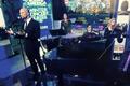 On “Good Morning America” with John Legend and Common,  performing their Oscar nominated, Golden Globe Award-winning song “Glory” from the movie “Selma”